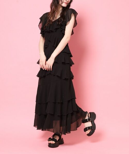 ESPERANZA / エスペランサ サンダル | サテンギャザーベルトサンダル | 詳細9