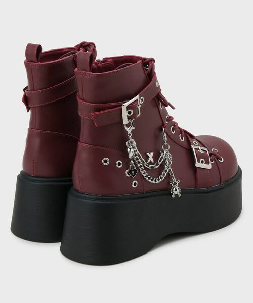 ESPERANZA / エスペランサ ブーツ（ショート丈） | 厚底レースアップ地雷系闇病みかわブーツ | 詳細18