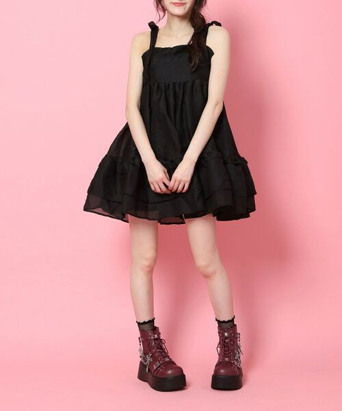 ESPERANZA / エスペランサ ブーツ（ショート丈） | 厚底レースアップ地雷系闇病みかわブーツ | 詳細6