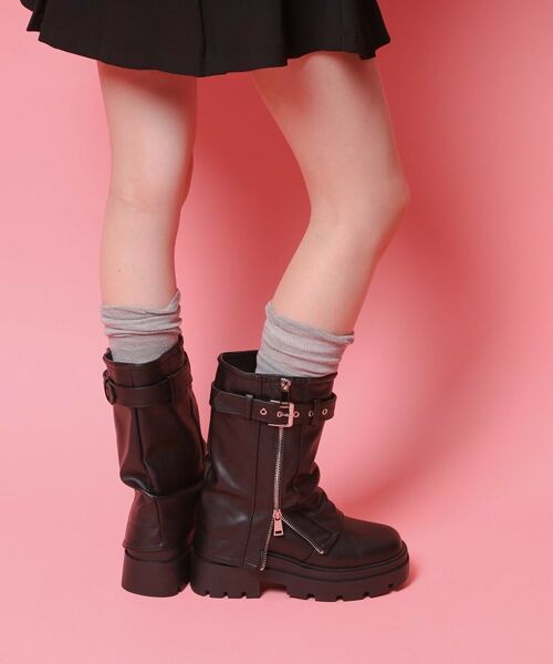 ESPERANZA / エスペランサ ブーツ（ショート丈） | ベルト付きカバーブーツ | 詳細11