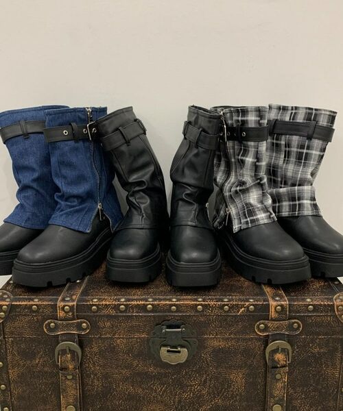 ESPERANZA / エスペランサ ブーツ（ショート丈） | ベルト付きカバーブーツ | 詳細2