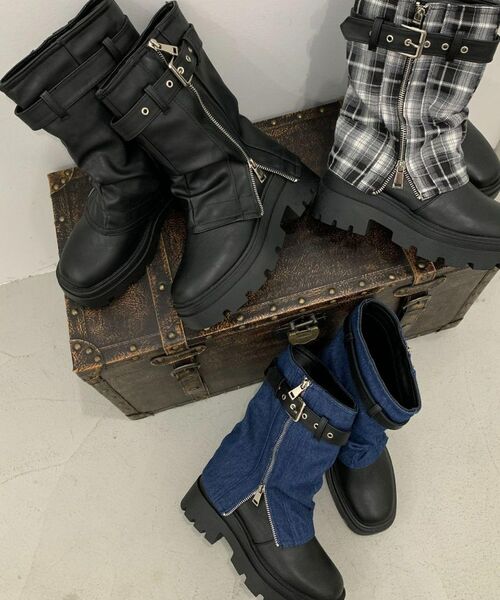 ESPERANZA / エスペランサ ブーツ（ショート丈） | ベルト付きカバーブーツ | 詳細3