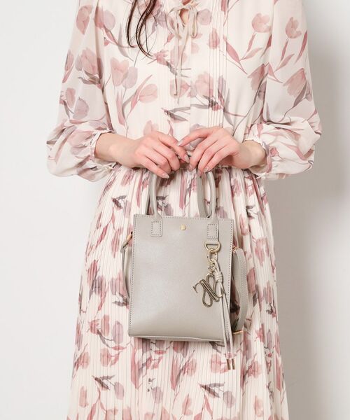 ESPERANZA / エスペランサ ショルダーバッグ | 縦長2WAYショルダーバッグ（グレー(012)）