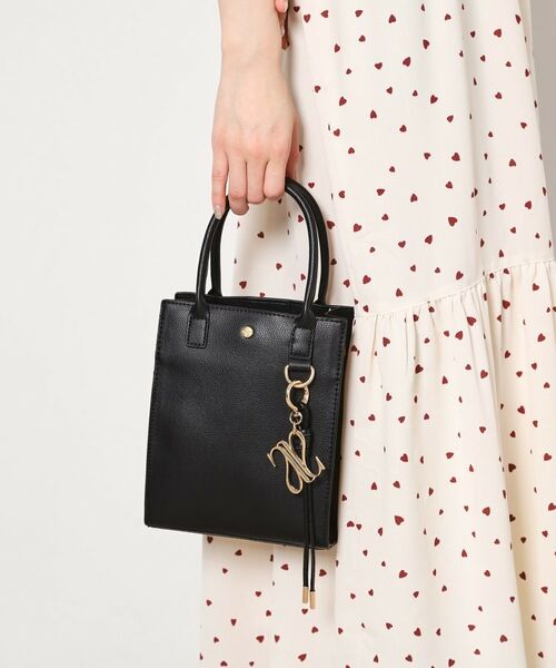 ESPERANZA / エスペランサ ショルダーバッグ | 縦長2WAYショルダーバッグ（ブラック(019)）