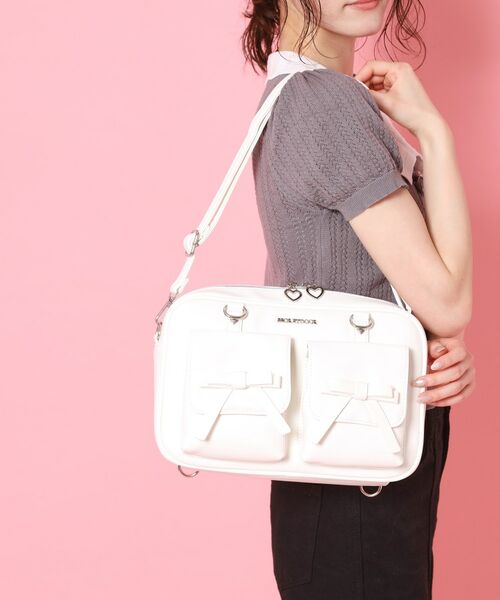 ESPERANZA / エスペランサ トートバッグ | アウトポケットリボン3WAYバッグ | 詳細2