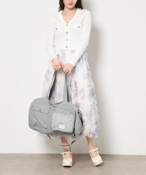 ESPERANZA / エスペランサ ボストンバッグ | 【キャリーオンベルト付き】ポケッタブルボストンバッグ | 詳細2