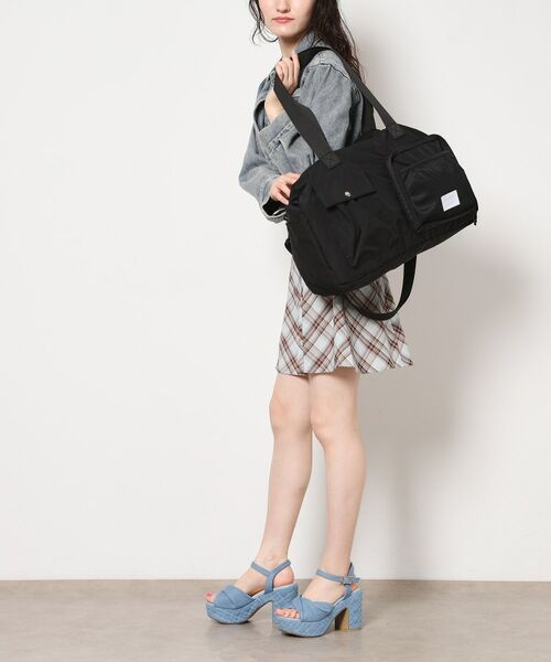 ESPERANZA / エスペランサ ボストンバッグ | 【キャリーオンベルト付き】ポケッタブルボストンバッグ | 詳細4