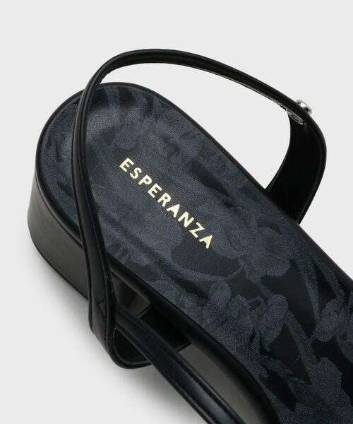 ESPERANZA / エスペランサ サンダル | シフォンラメギャザーサンダル | 詳細20