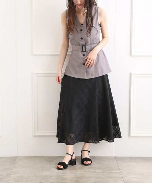 ESPERANZA / エスペランサ サンダル | シフォンラメギャザーサンダル | 詳細6