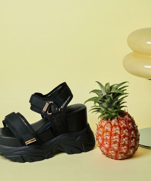 ESPERANZA / エスペランサ サンダル | 【SPORTS SANDAL COLLECTION】厚底グリッターベルクロスポサン | 詳細20
