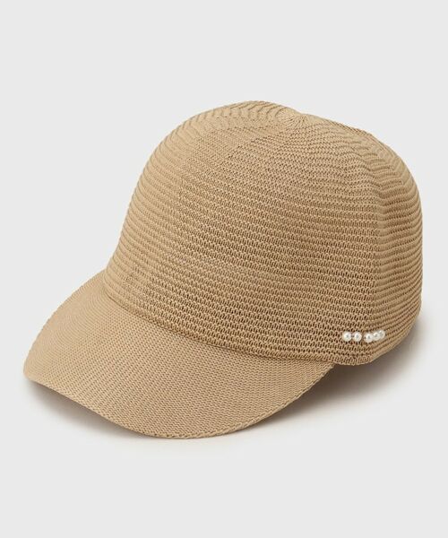 ESPERANZA / エスペランサ キャップ | フェイクパールデザインキャップ | 詳細1