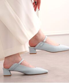 ESPERANZA / エスペランサ パンプス | 甲ストラップミュールパンプス