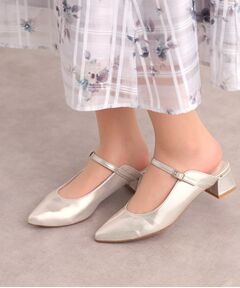 ESPERANZA / エスペランサ パンプス | 甲ストラップミュールパンプス