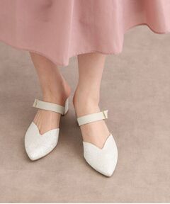 ESPERANZA / エスペランサ パンプス | シャイニーミュールパンプス