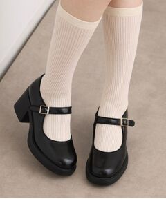 ESPERANZA / エスペランサ パンプス | ストラップ付プラットフォームパンプス