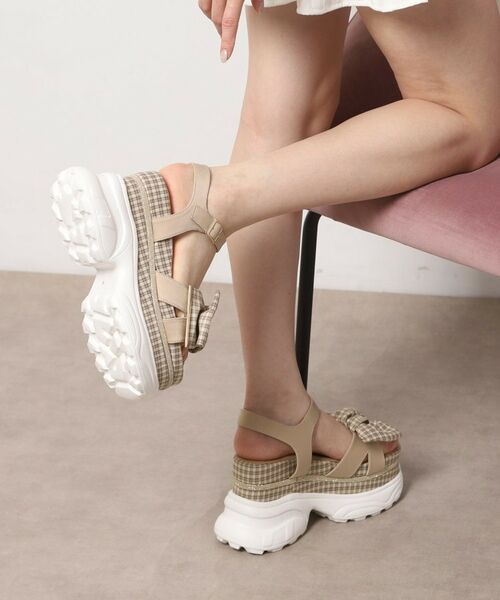ESPERANZA / エスペランサ サンダル | 【SPORTS SANDAL COLLECTION】グリッターラインリボンスポサン | 詳細11