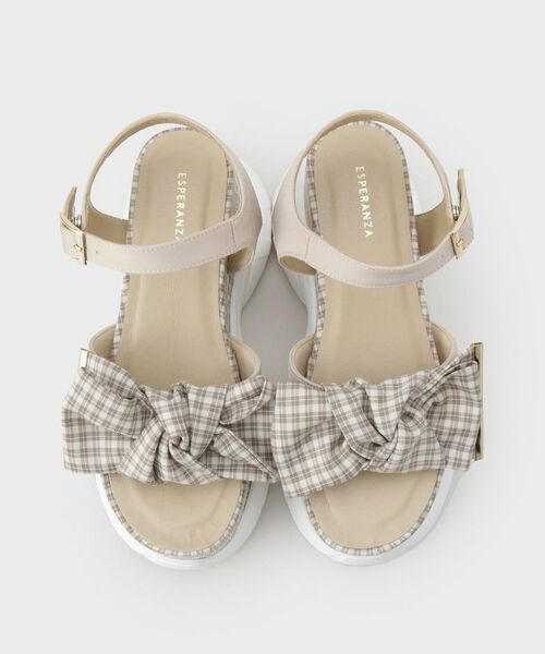 ESPERANZA / エスペランサ サンダル | 【SPORTS SANDAL COLLECTION】グリッターラインリボンスポサン | 詳細20