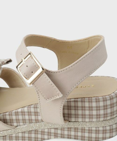 ESPERANZA / エスペランサ サンダル | 【SPORTS SANDAL COLLECTION】グリッターラインリボンスポサン | 詳細23