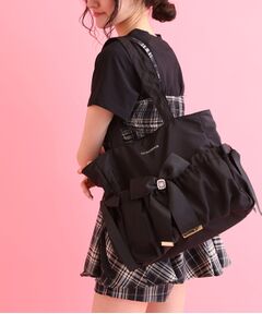 ESPERANZA / エスペランサ トートバッグ | キャリーオンベルト付リボントートバッグ