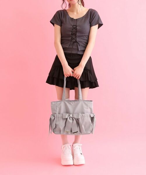 ESPERANZA / エスペランサ トートバッグ | キャリーオンベルト付リボントートバッグ | 詳細3