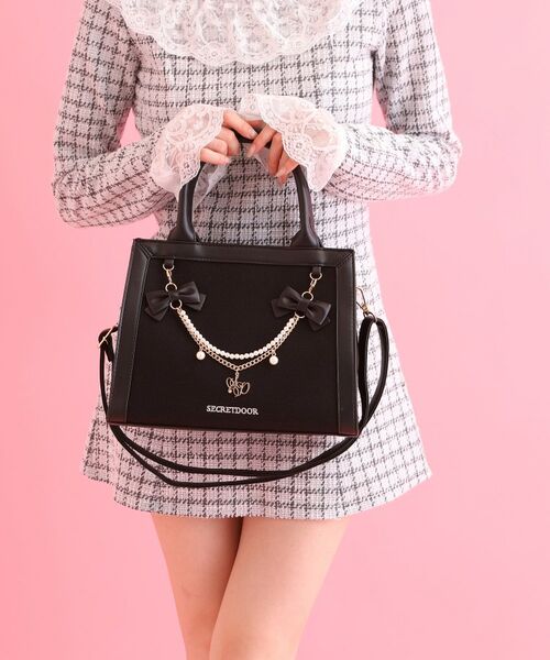 ESPERANZA / エスペランサ ショルダーバッグ | フロントリボン2WAYバッグ | 詳細1