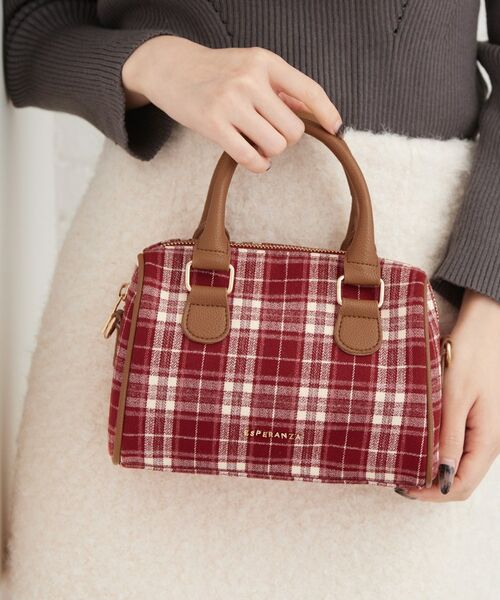 ESPERANZA / エスペランサ ショルダーバッグ | 2WAYボストンバッグ(レッド(362))