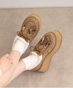 ESPERANZA / エスペランサ スニーカー | チャーム付厚底ムートン調シューズ