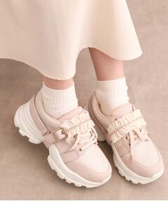 ESPERANZA / エスペランサ スニーカー | 2WAYフリルベルトスニーカー