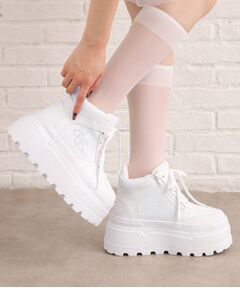 ESPERANZA / エスペランサ スニーカー | ラインストーンロゴハイカットスニーカー