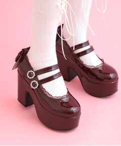 ESPERANZA / エスペランサ パンプス | 厚底バックリボンパンプス