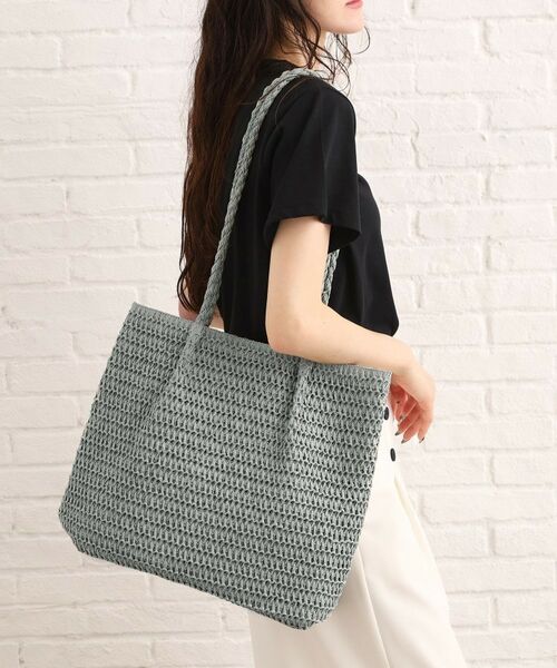 ESPERANZA / エスペランサ トートバッグ | ハンドルタックトート＿（グリーン(922)）
