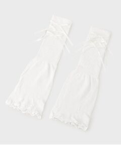 ESPERANZA / エスペランサ 服飾雑貨 | リボン付バレエコアレッグカバー