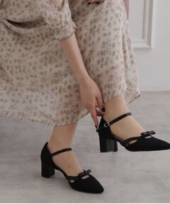 ESPERANZA / エスペランサ パンプス | リボン付きセパレートパンプス