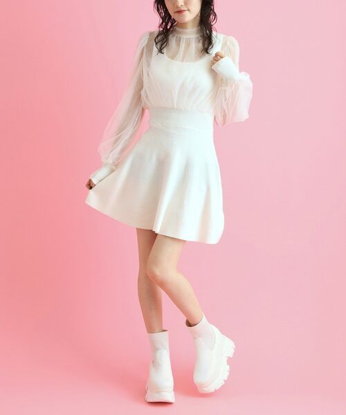 ESPERANZA / エスペランサ ブーツ(ショート丈) | 厚底ソックスブーツ | 詳細3