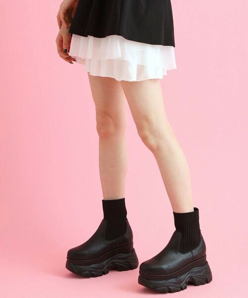 ESPERANZA / エスペランサ ブーツ(ショート丈) | 厚底ソックスブーツ | 詳細5