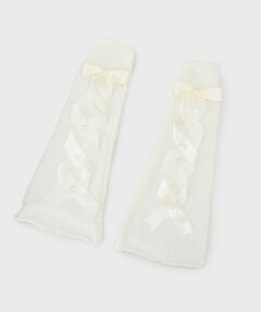 ESPERANZA / エスペランサ 服飾雑貨 | サテンリボンクロスレッグカバー