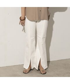 EUCLAID / エウクレイド デニムパンツ | 【INDIMARK】フロントスリットデニム