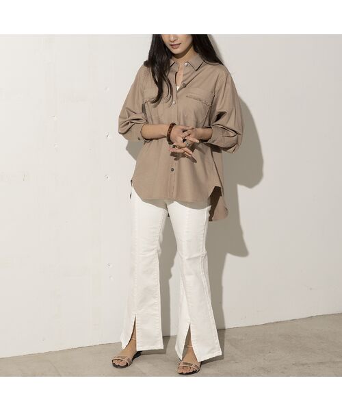 EUCLAID / エウクレイド デニムパンツ | 【INDIMARK】フロントスリットデニム | 詳細10