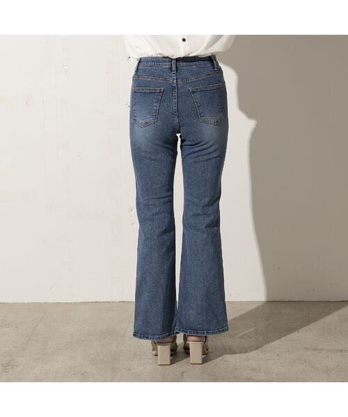 EUCLAID / エウクレイド デニムパンツ | 【INDIMARK】フロントスリットデニム | 詳細3