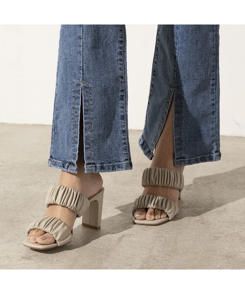 EUCLAID / エウクレイド デニムパンツ | 【INDIMARK】フロントスリットデニム | 詳細4