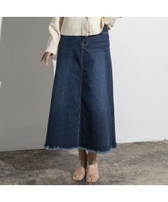 EUCLAID / エウクレイド ミニ・ひざ丈スカート | 【INDIMARK】ロングデニムスカート