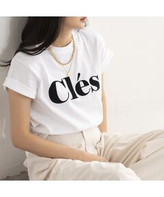 ClesフロッキーロゴＴシャツ