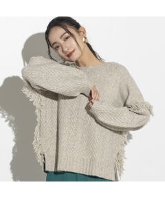 EUCLAID / エウクレイド ニット・セーター | フリンジニット