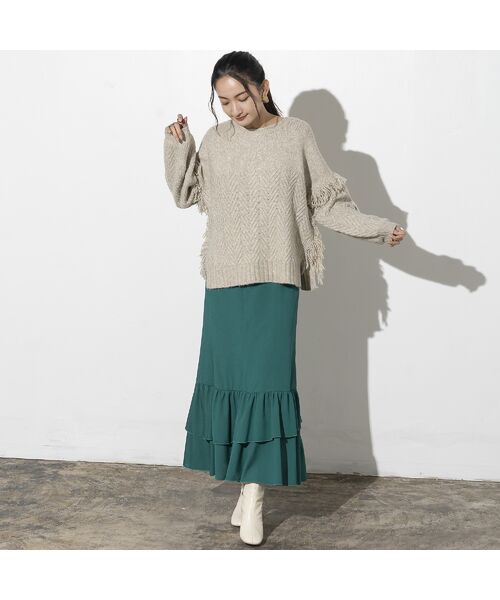 EUCLAID / エウクレイド ニット・セーター | フリンジニット | 詳細11