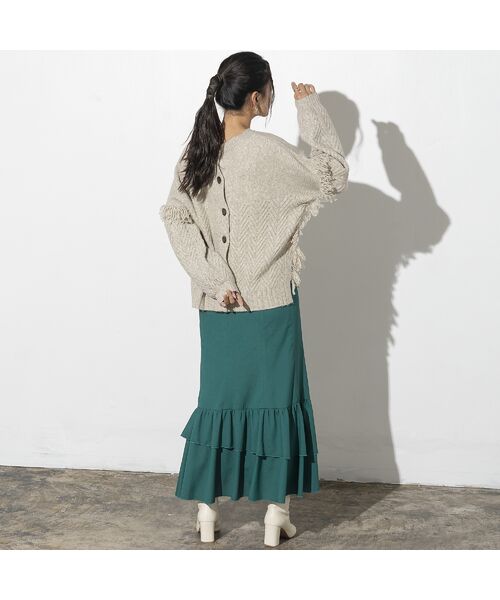 EUCLAID / エウクレイド ニット・セーター | フリンジニット | 詳細12