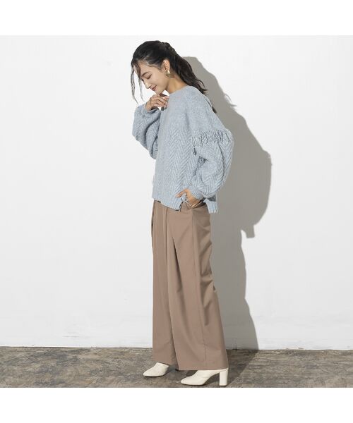 EUCLAID / エウクレイド ニット・セーター | フリンジニット | 詳細15