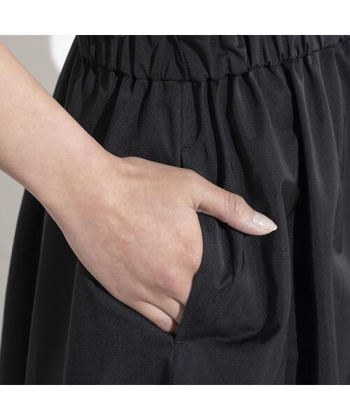 EUCLAID / エウクレイド ミニ丈・ひざ丈ワンピース | ドッキングノースリーブワンピース | 詳細11