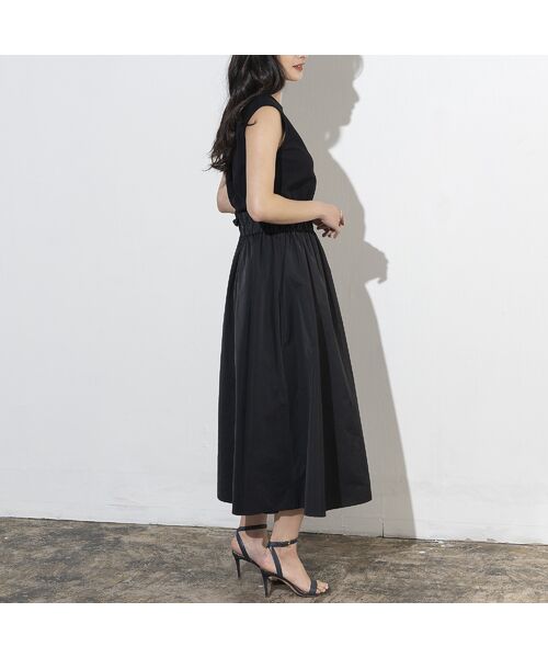 EUCLAID / エウクレイド ミニ丈・ひざ丈ワンピース | ドッキングノースリーブワンピース | 詳細14