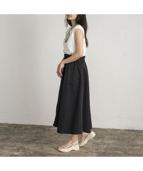 EUCLAID / エウクレイド ミニ丈・ひざ丈ワンピース | ドッキングノースリーブワンピース | 詳細2