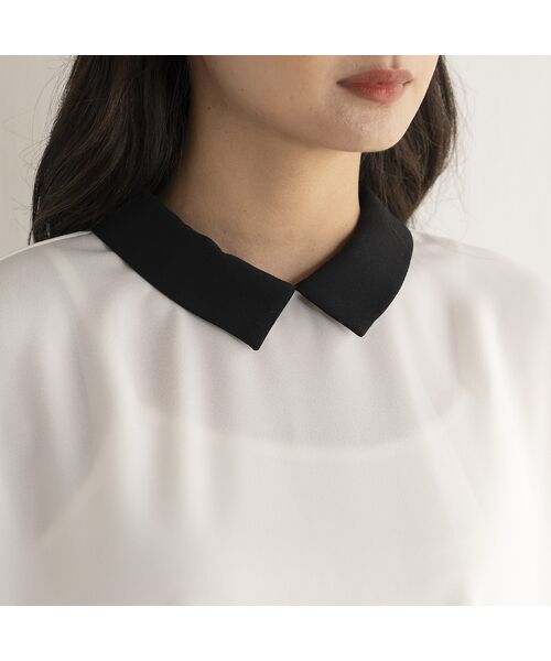 EUCLAID / エウクレイド シャツ・ブラウス | バイカラーブラウス | 詳細2